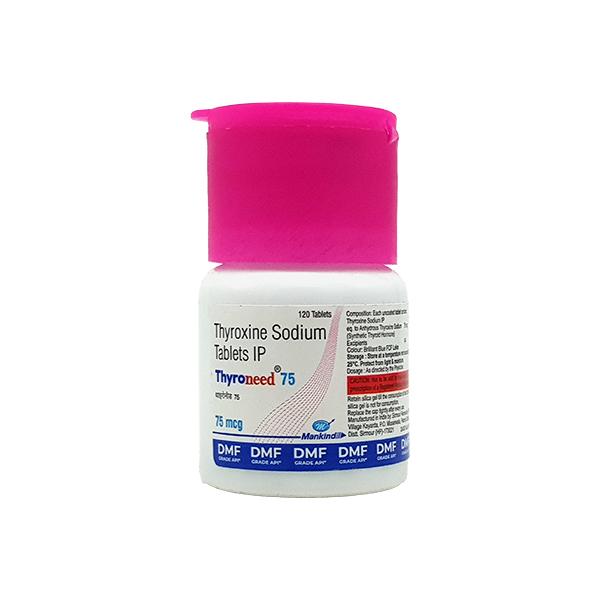 THYRONEED 75 Tablet 120's