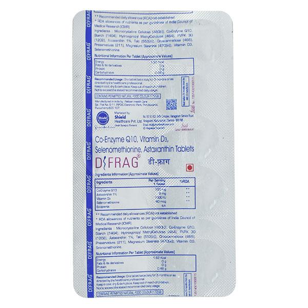 Dfrag Tablet 10's - Global Surgicals