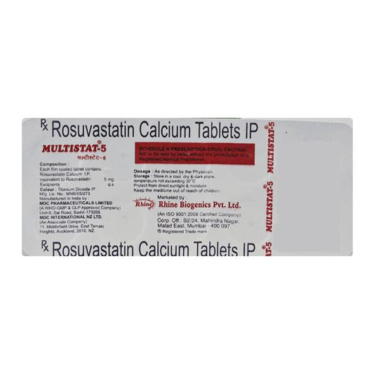 MULTISTAT 5mg Tablet 10's
