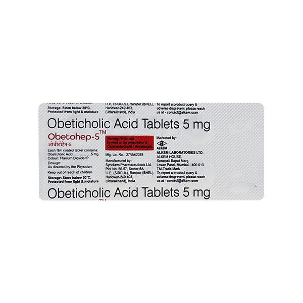OBETOHEP 5mg Tablet 10's