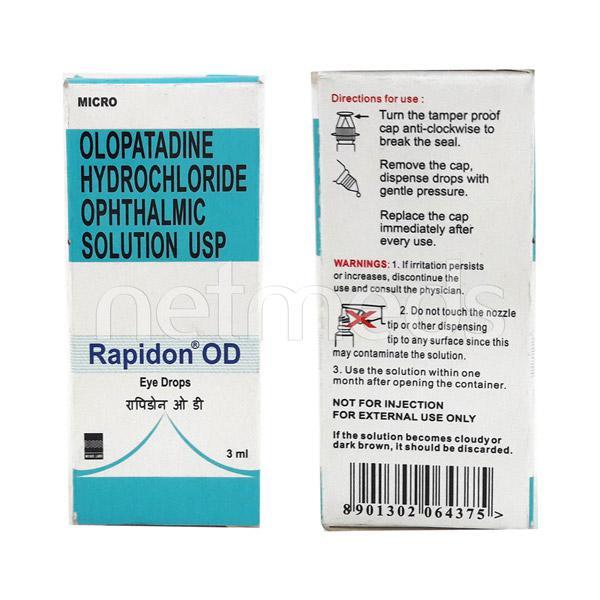 Rapidon OD Eye Drops 3ml