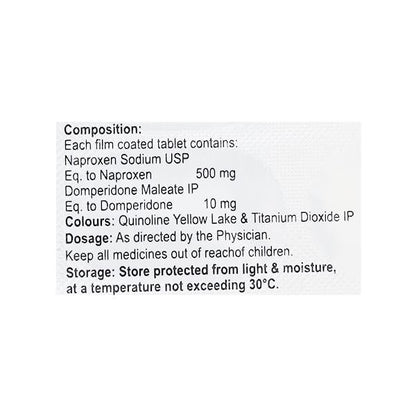 Naprosyn D 500mg Tablet 10'S
