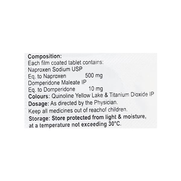 Naprosyn D 500mg Tablet 10'S