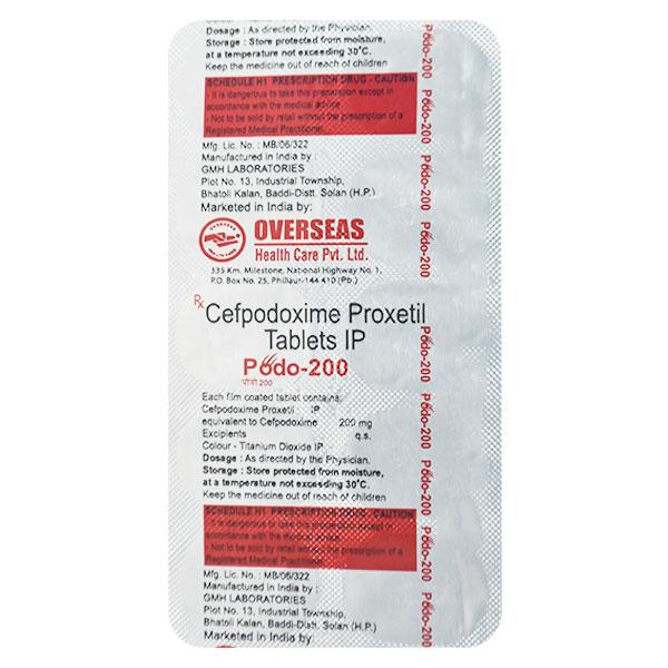 PODO 200 Tablet 10's