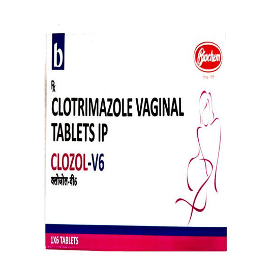 CLOZOL V 6 Vaginal tablet 6's