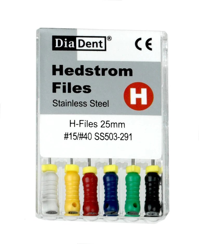 Diadent Stainless Steel H Files - Global Surgicals