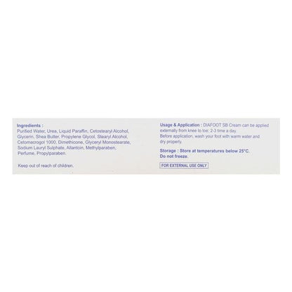 Diafoot SB Cream 100gm - Global Surgicals