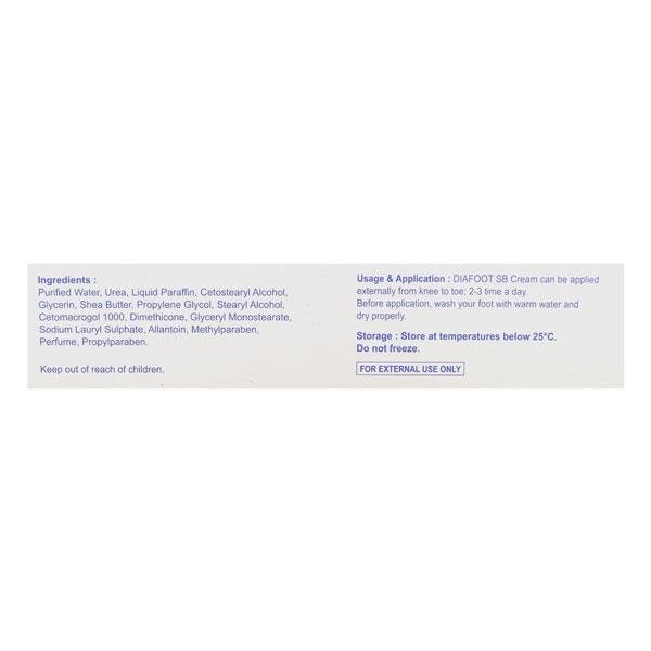 Diafoot SB Cream 100gm - Global Surgicals