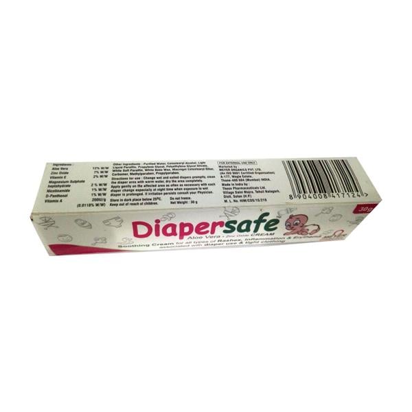 Diapersafe Cream 30gm - Global Surgicals