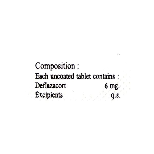 DIASCORT 6mg Tablet 10's - Global Surgicals