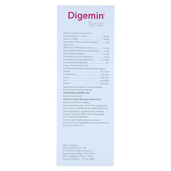 DIGEMIN Syrup 200ml - Global Surgicals
