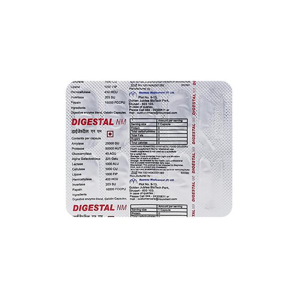 Digestal NM Capsule 10'S - Global Surgicals