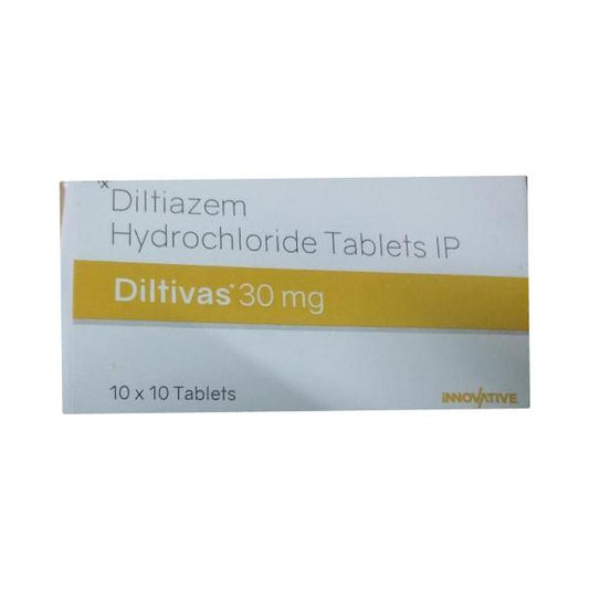 DILTIVAS 30mg Tablet 10's - Global Surgicals