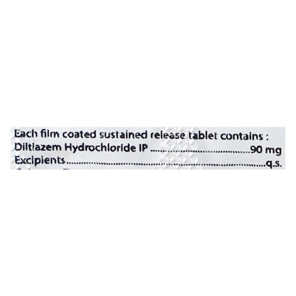 DILTIVAS SR 90mg Tablet 10's - Global Surgicals
