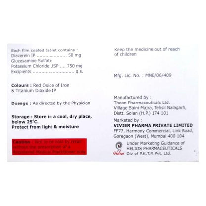 DIOCERIN GM Tablet 10's - Global Surgicals