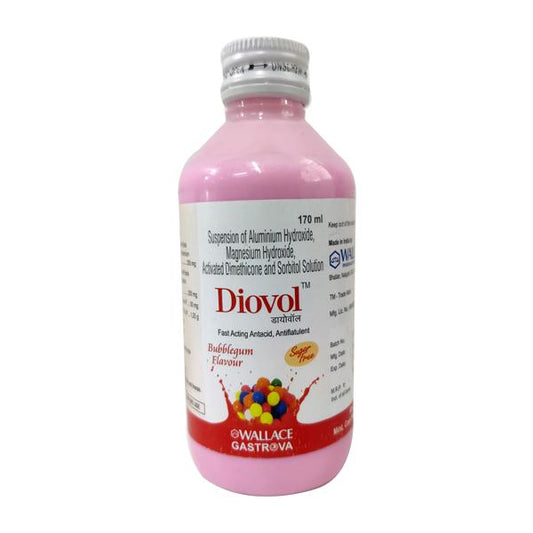 Diovol Forte Bubble Gum Suspension 170ml - Global Surgicals