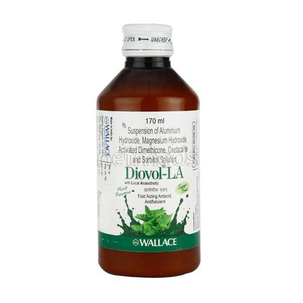 Diovol Forte Mint Syrup 170ml - Global Surgicals