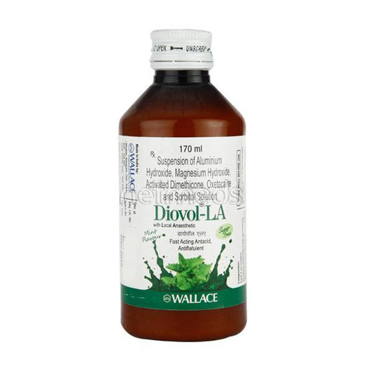 Diovol Forte Mint Syrup 170ml - Global Surgicals