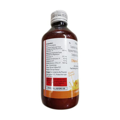 Diovol LA Sugar Free Exotic Orange Flavour Suspension 170ml - Global Surgicals