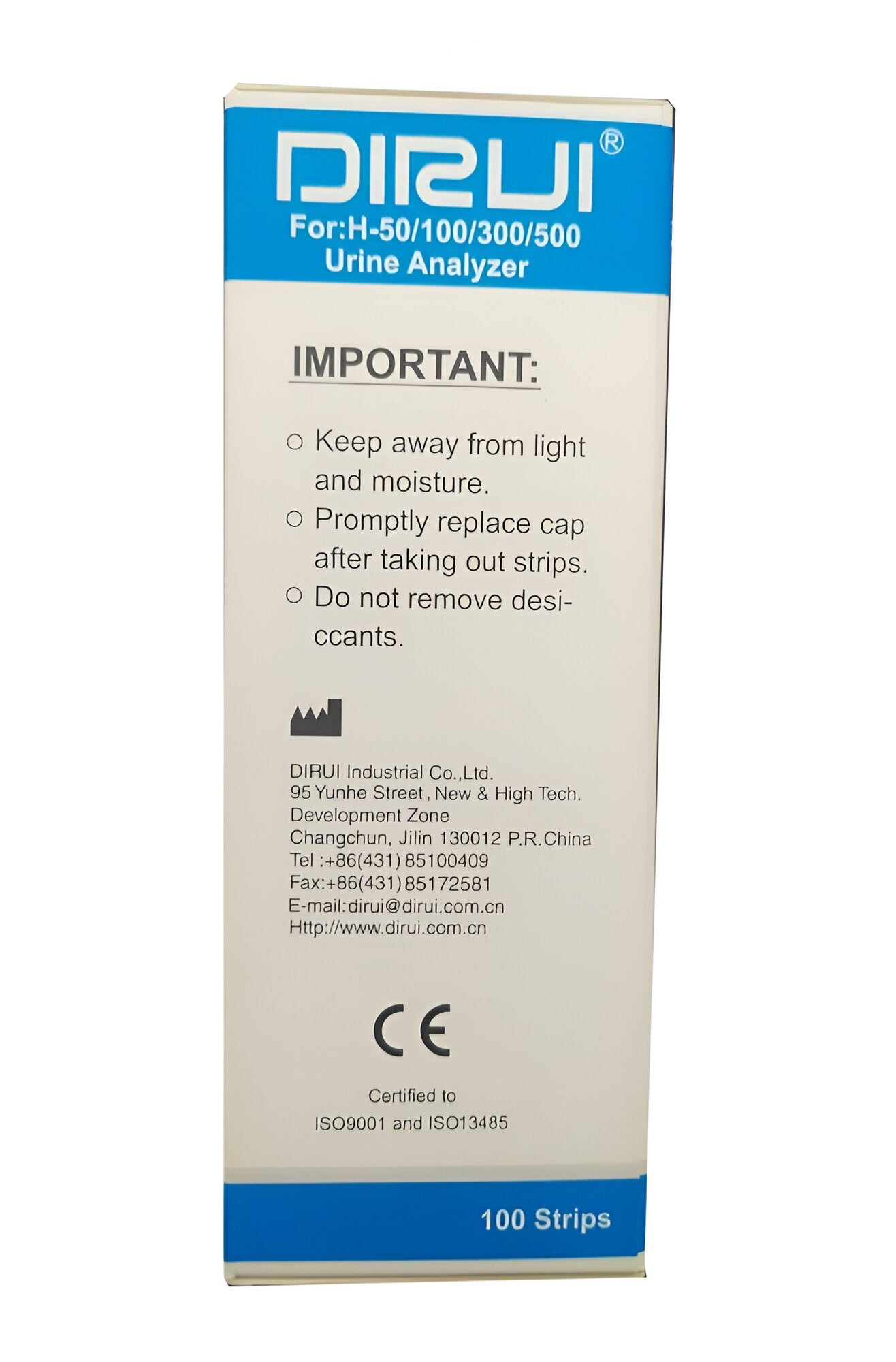 Dirui Glucose+Ketone Urine Strips - Global Surgicals
