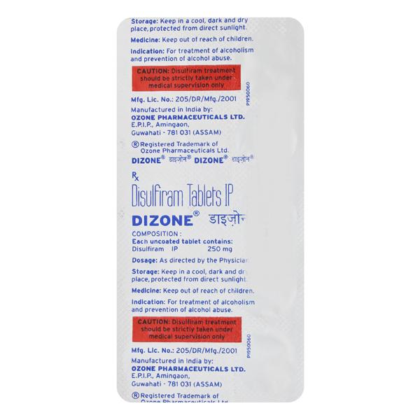 Dizone 250mg Tablet 10'S - Global Surgicals