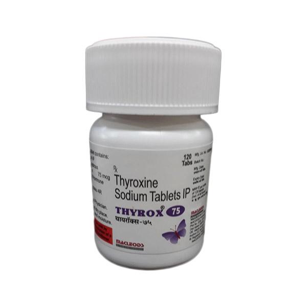 THYROX 75 Tablet 120's