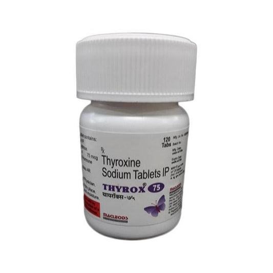 THYROX 75 Tablet 120's