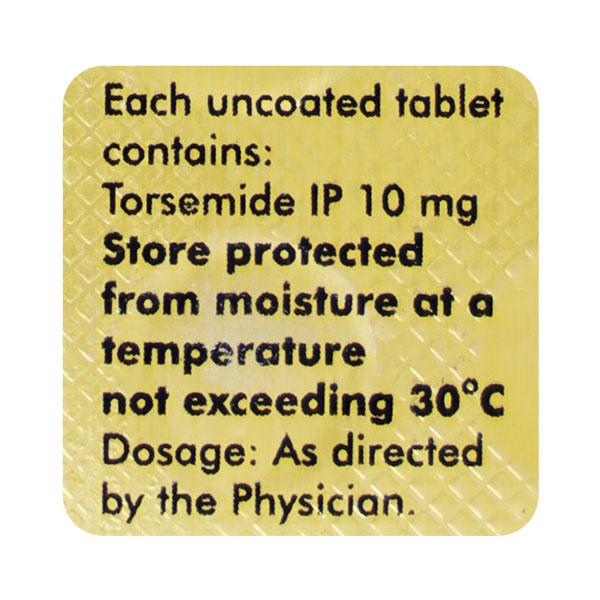 Torsemi 10mg Tablet 10'S