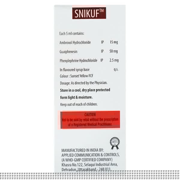 SNIKUF Syrup 100ml