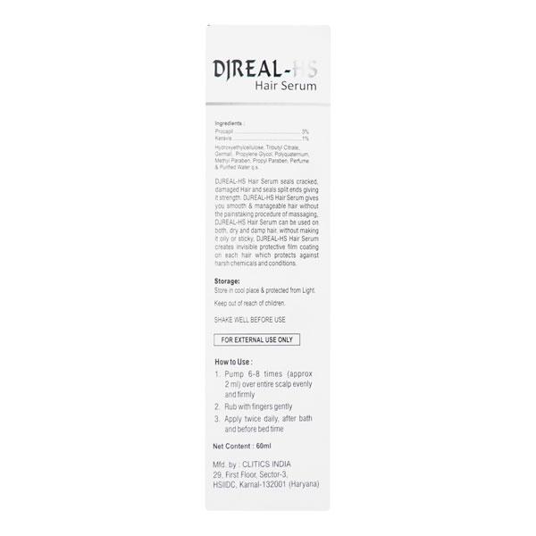 DJREAL HS HAIR Serum 60ml - Global Surgicals