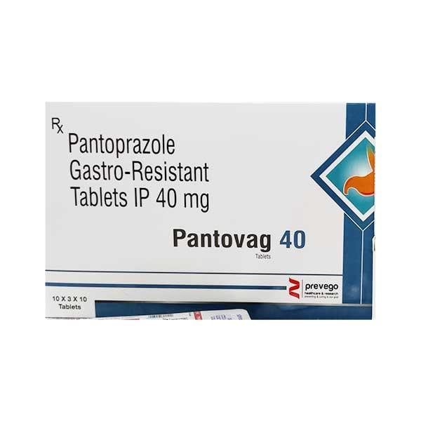 PANTOVAG 40 Tablet 10's
