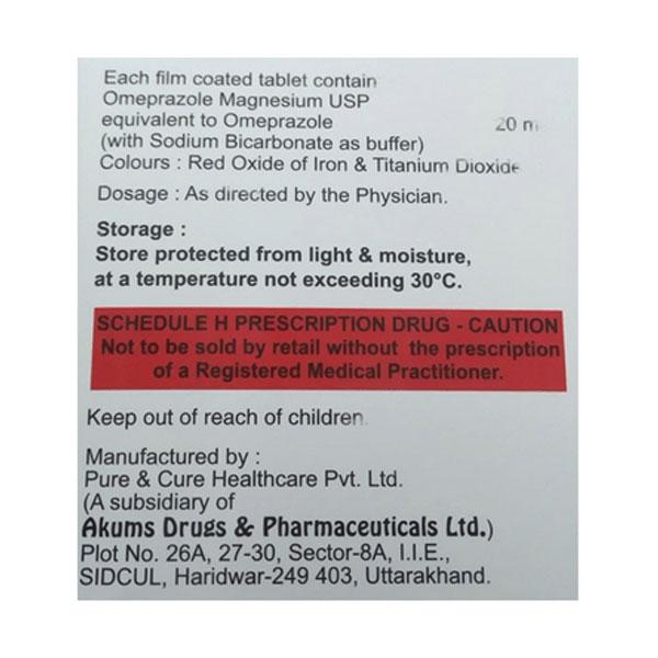 OPAL FAST 20mg Tablet 10's