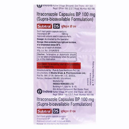 SUBITRAL DS 100 Capsule 10's