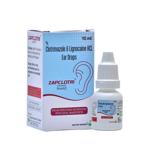 ZAPCLOTRI Ear Drops 10ml