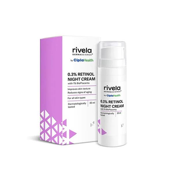 RIVELA 0.3% RETINOL NIGHT Cream 30ml