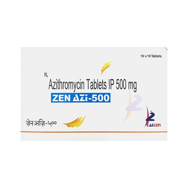 ZEN AZI 500MG TABLET 10'S