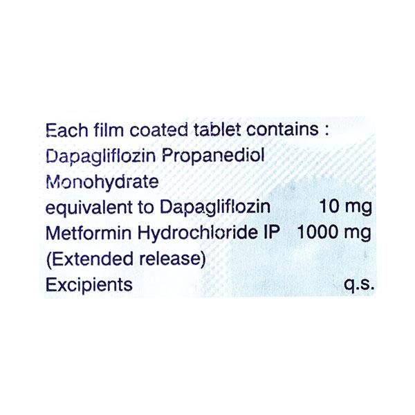 DAPANOVA M 10/1000 Tablet 15's