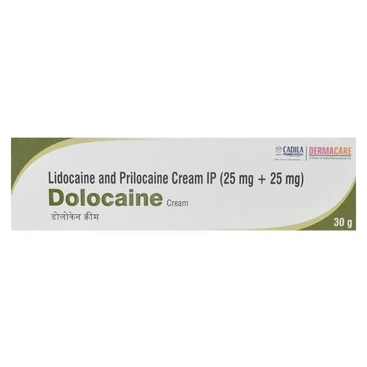 Dolocaine Cream 30gm - Global Surgicals