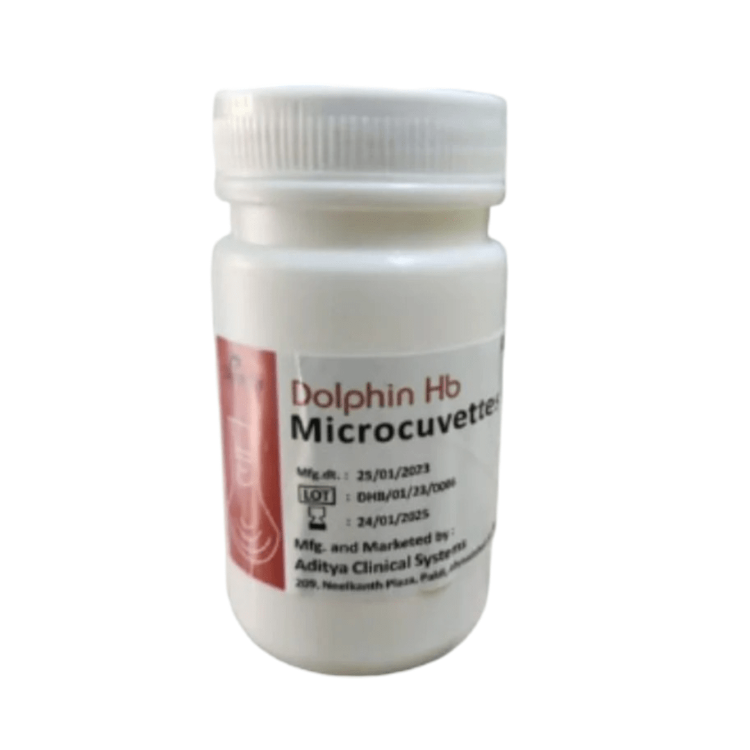 Dolphin Hb Microcuvette Stripe - Global Surgicals