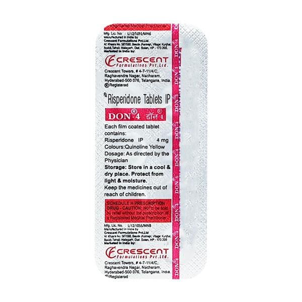DON 4 Tablet 10's - Global Surgicals