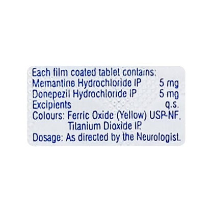 Donamem 5mg Tablet 10'S - Global Surgicals