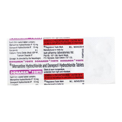 DONAMEM FORTE Tablet 10's - Global Surgicals