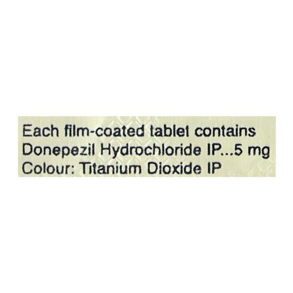 Donecept 5mg Tablet 10'S - Global Surgicals