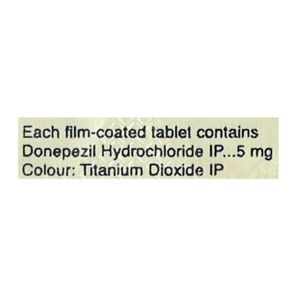 Donecept 5mg Tablet 10'S - Global Surgicals