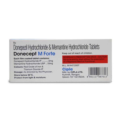 Donecept M Forte Tablet 10'S - Global Surgicals