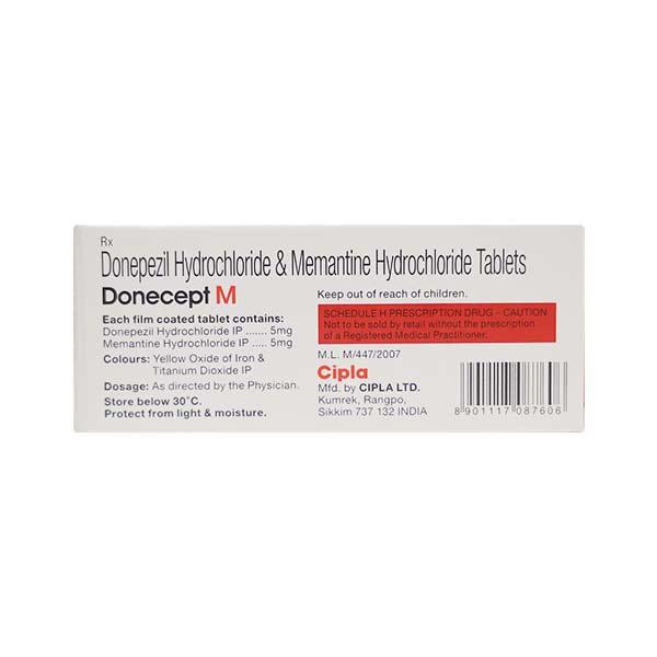 Donecept M Tablet 10'S - Global Surgicals