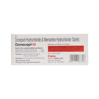 Donecept M Tablet 10'S - Global Surgicals