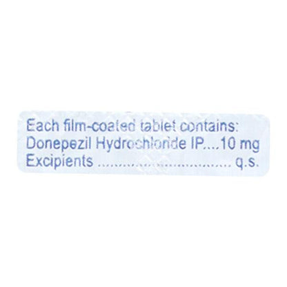 Donep 10mg Tablet 15'S - Global Surgicals
