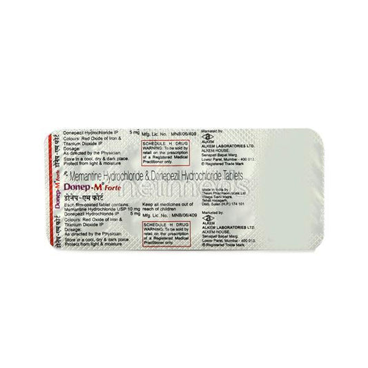Donep M Forte Tablet 10'S - Global Surgicals