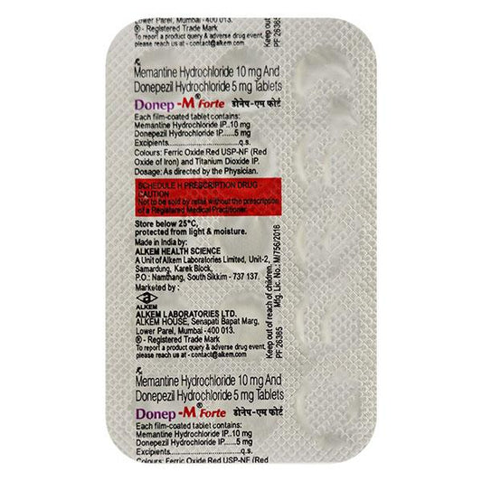 DONEP M FORTE Tablet 15's - Global Surgicals